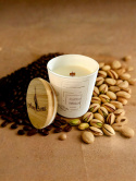 GRAWEROWANA Świeca sojowa Kawa Pistacja FlameAroma